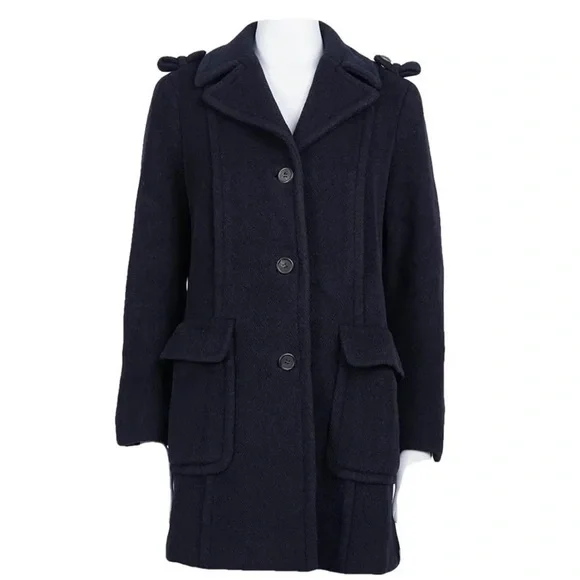 1996 Prada Herinngbone Wool Carcoat - Picture 15 of 15